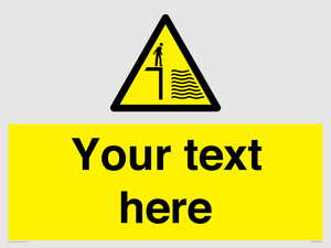 Custom Deep Water Sign